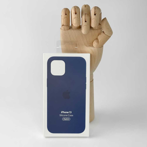 Чехол LUX Silicone Case на iPhone 13 Abyss Blue without MagSafe